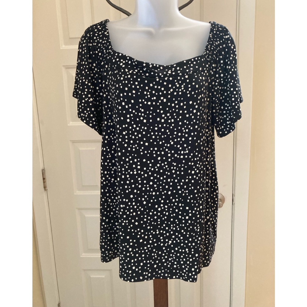 J. Jill short sleeve top, Size L petite